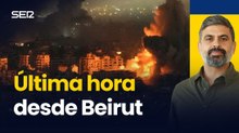 Nicolás Castellano informa desde Beirut (Líbano) tras los ataques de la noche anterior