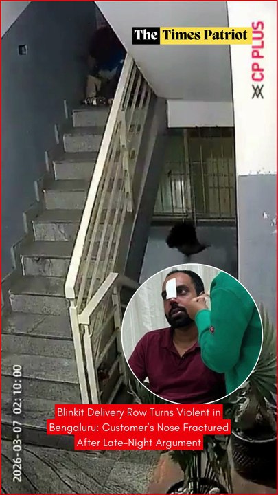 Blinkit Delivery Row Turns Violent in Bengaluru: Customer’s Nose Fractured After Late-Night Argument