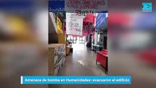 Amenaza de bomba en Humanidades: evacuaron el edificio
