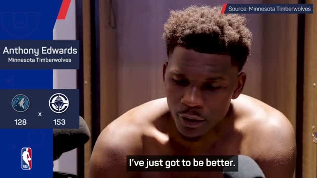 'I've got to be better' - Edwards takes blame for Timberwolves' losing run