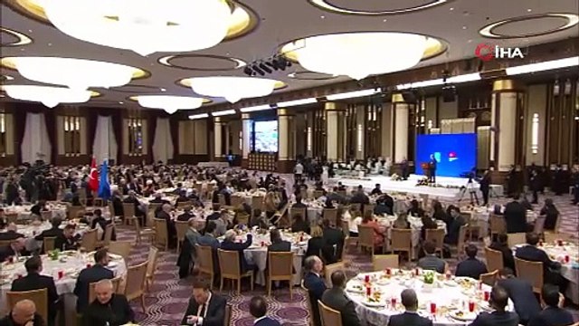 Cumhurbaşkanı Erdoğan: Başta bölgemizdeki çatışmalar, savaşlar, zulümler ve insani krizler olmak üzere nerede bir yangın varsa söndürmek için su taşıyoruz.
