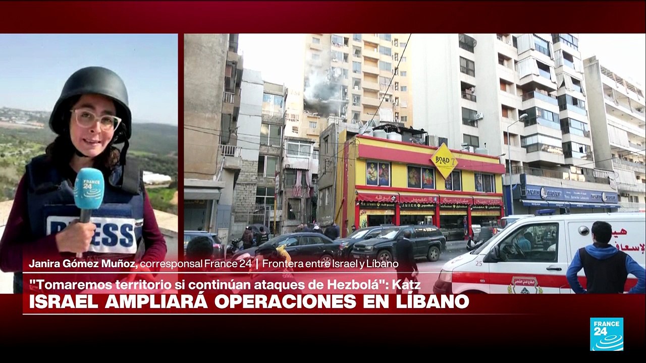 Israel anuncia que ampliará sus operaciones en Líbano