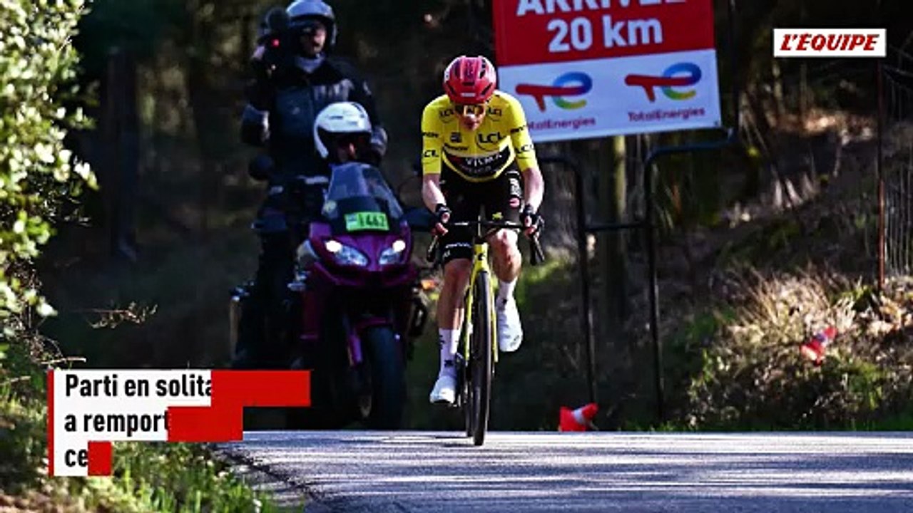Vingegaard continue d'assommer Paris-Nice avec une deuxième victoire en solitaire sur la 5e étape - Cyclisme - Paris-Nice
