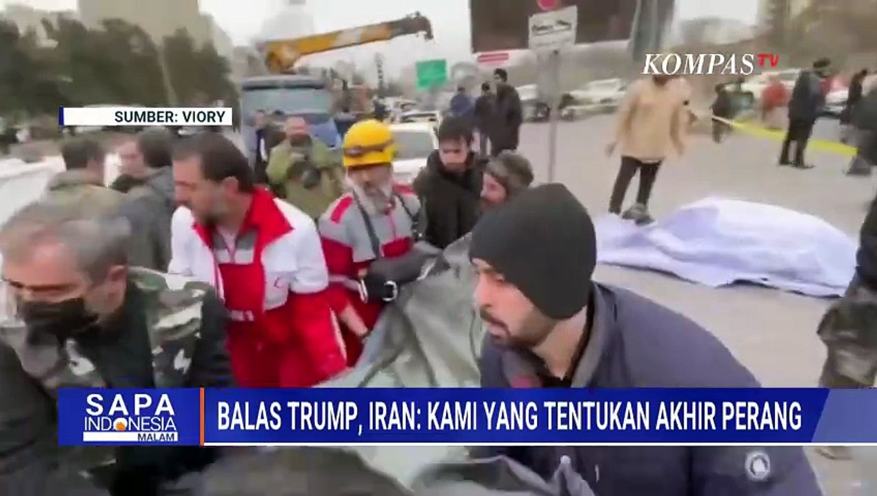 Respons Klaim Trump, Iran: Kami yang Tentukan Akhir Perang | SAPA MALAM