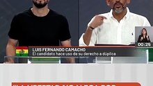 “La libertad no llega por delivery”: Camacho responde a jp Velasco durante debate