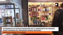 Ademi presentó un espacio renovado en el Aeropuerto de Posadas