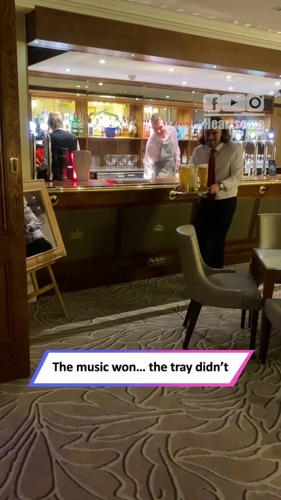 Dancing Waiter Drops Drinks at Wedding – Hilarious Fail!|| Heartsome 💖