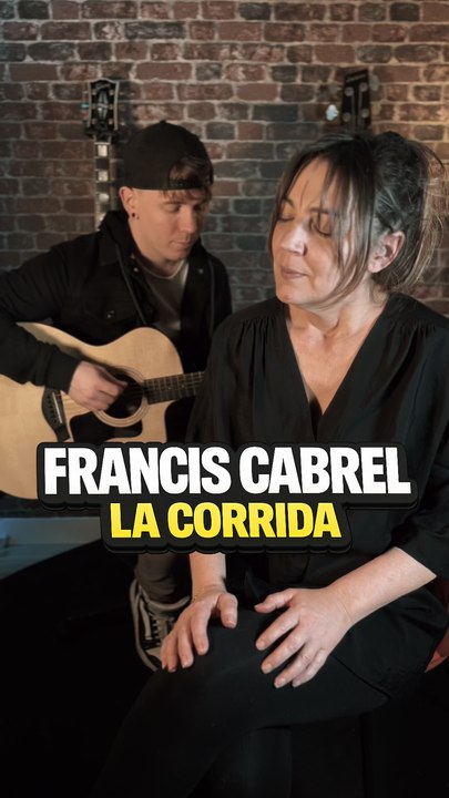 Francis Cabrel - La Corrida (Acoustic Cover) ft. Virginie Pouchain