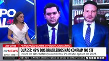 49% dos brasileros não confiam no STF, aponta Genial/Quaest | TEMPO REAL