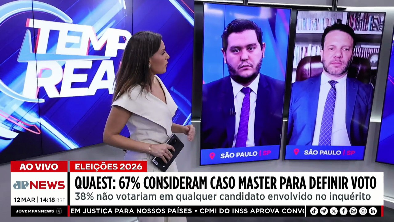 Cristiano Zanin nega pedido para instalar CPI do Banco Master | TEMPO REAL