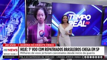 Guerra EUA-Irã: primeiro voo com repatriados brasileiros chega em SP  | TEMPO REAL