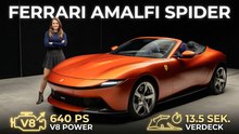 Ferrari Amalfi Spider: Italienisches V8-Cabrio mit 640 PS im Detail