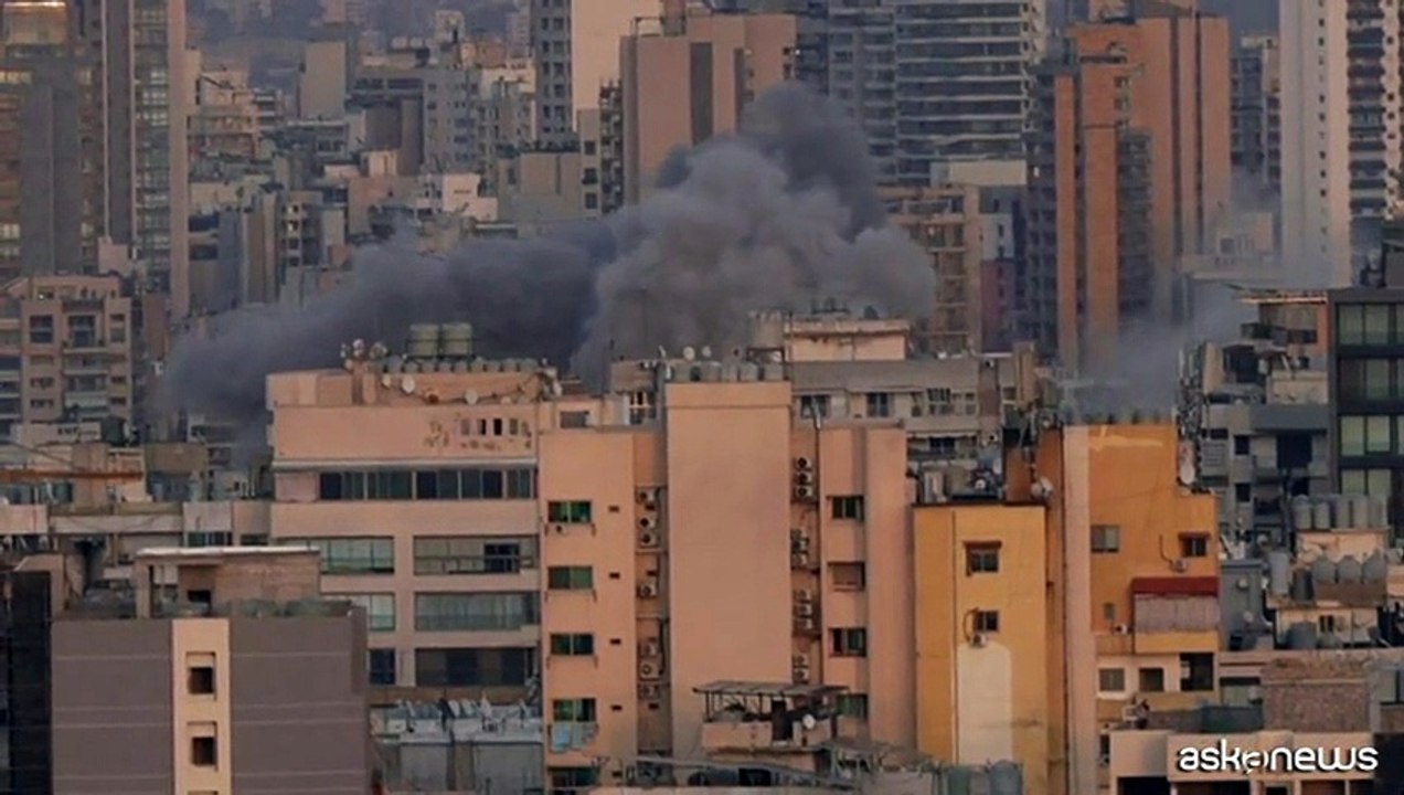 Missile colpisce edificio in quartiere centrale di Beirut