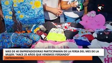 Emprendedoras de la Legislatura participarán de la feria del Mes de la Mujer