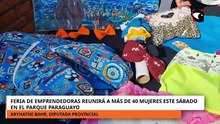 Feria de emprendedoras en el Parque Paraguayo.mp4