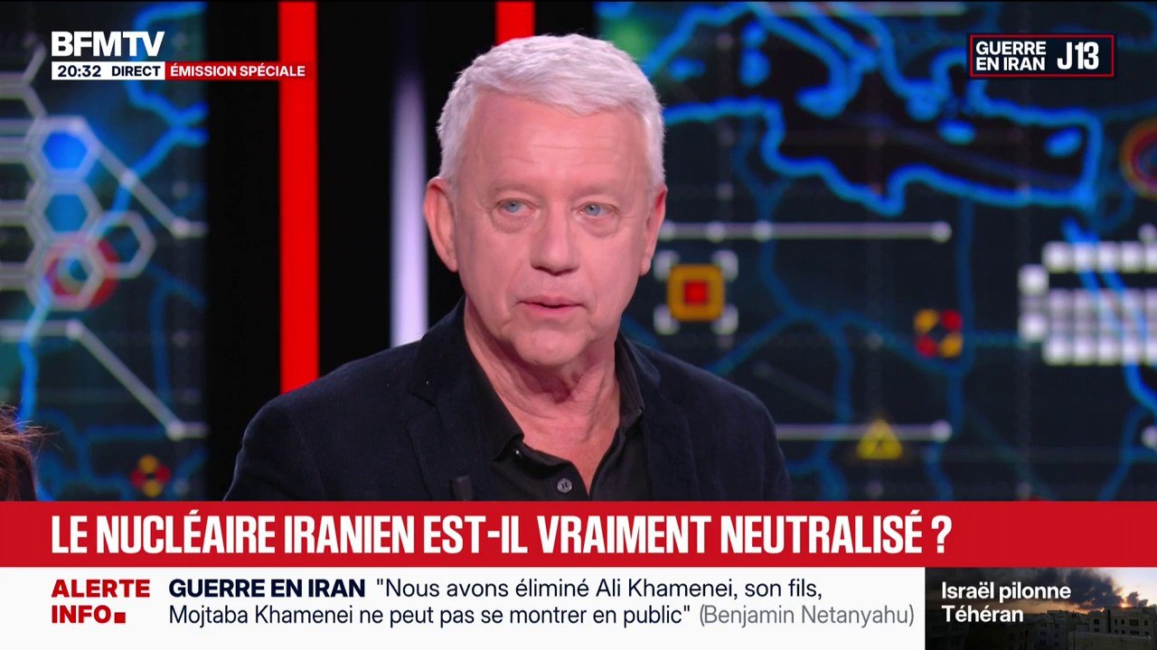 Iran: "Tant que ce régime existera, il voudra au moins aller jusqu'au seuil nucléaire", estime Bruno Tertrais, directeur adjoint de la Fondation pour la recherche stratégique