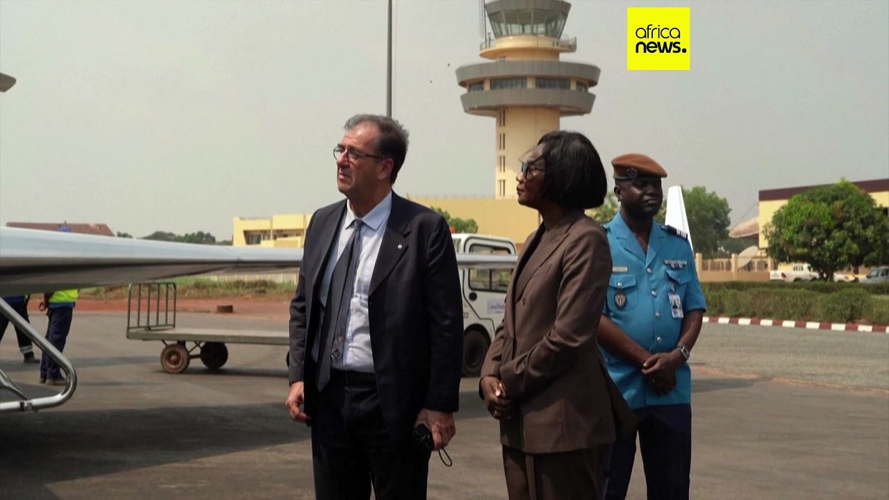 Centrafrique : le ministre français des Affaires Érangères à Bangui