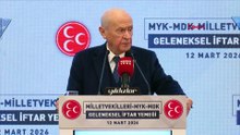 Devlet Bahçeli: ABD-İsrail, İran’dan elini çekmelidir