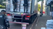 Motorista de caminhão é preso com 1 tonelada de maconha em Cascavel