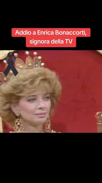 Addio a Enrica Bonaccorti, signora della TV.#ansa #enricabonacorti #morta #tvshowhay
