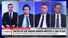 “Os dois vão se atacar muito”, diz Piperno sobre Tarcísio e Haddad nas eleições 2026
