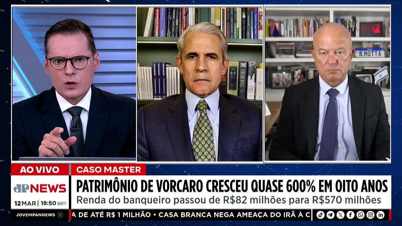 Patrimônio de Vorcaro cresceu quase 600% em oito anos, apontam investigações