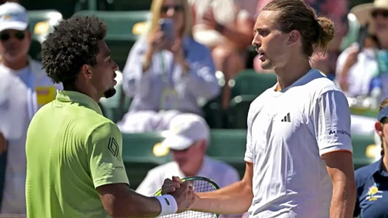 Sans énergie, Arthur Fils nettement battu par Alexander Zverev - Tennis - BNP Paribas Open d'Indian Wells