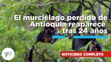 El murciélago perdido de Antioquia reaparece tras 24 años | 846 | 16 al 22 de marzo de 2026