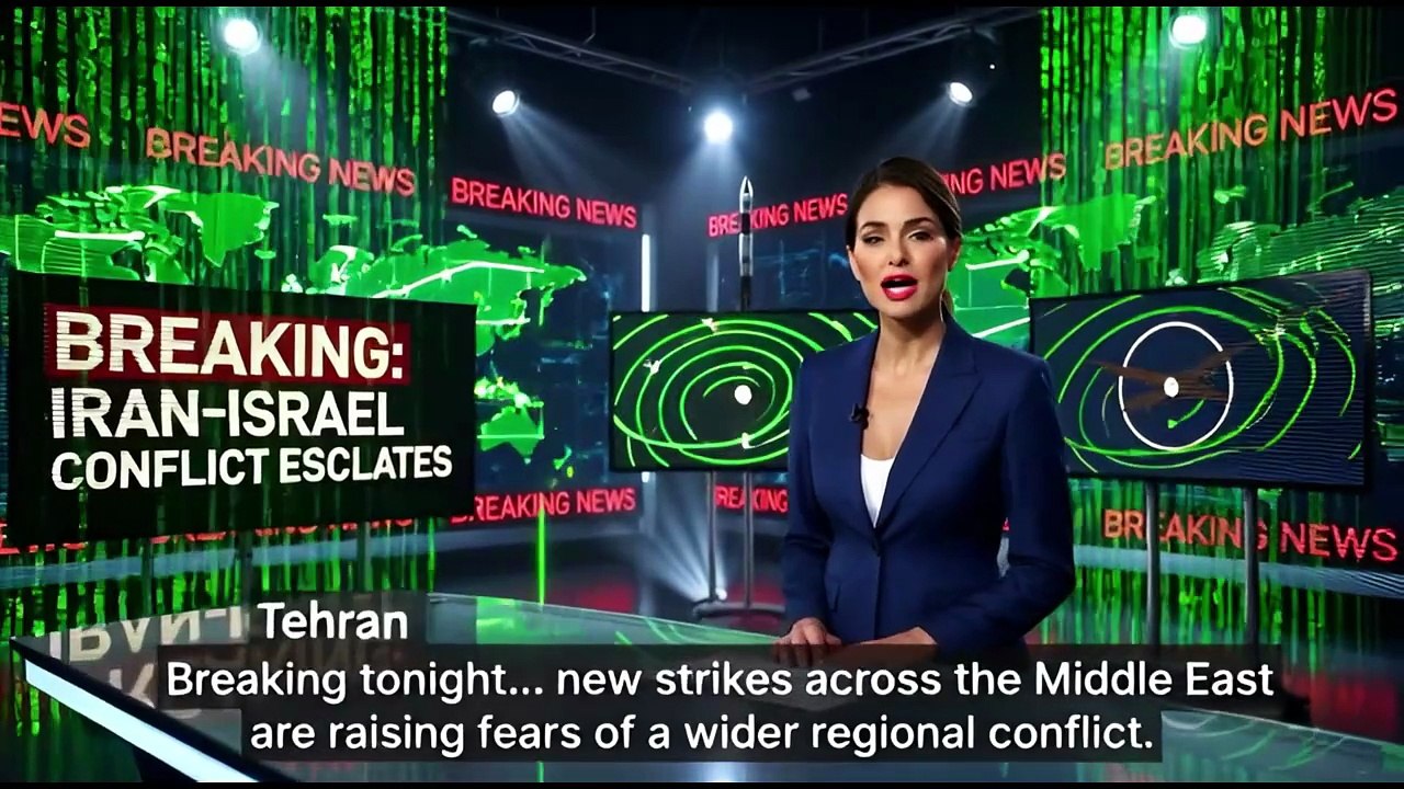 Iran Strikes Israeli Airbases  Middle East War