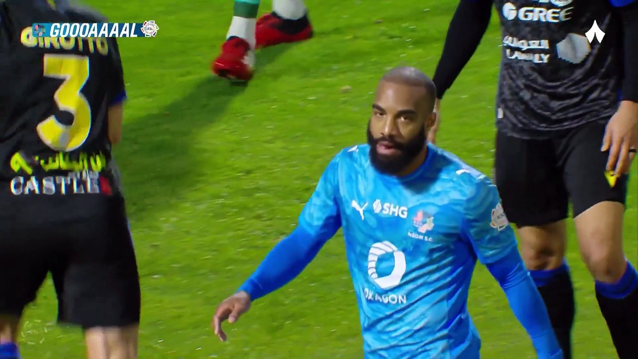 Passe D Benrahma vs Al Taawoun