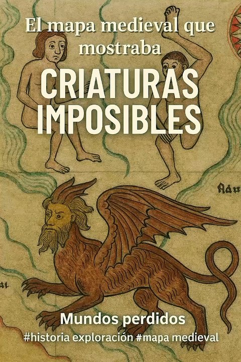 El mapa medieval que mostraba criaturas imposibles (1)