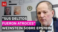 Harvey Weinstein rompe el silencio sobre el caso Epstein desde prisión