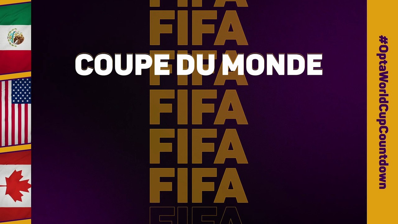 Le décompte d’Opta - J-90 avant la Coupe du monde