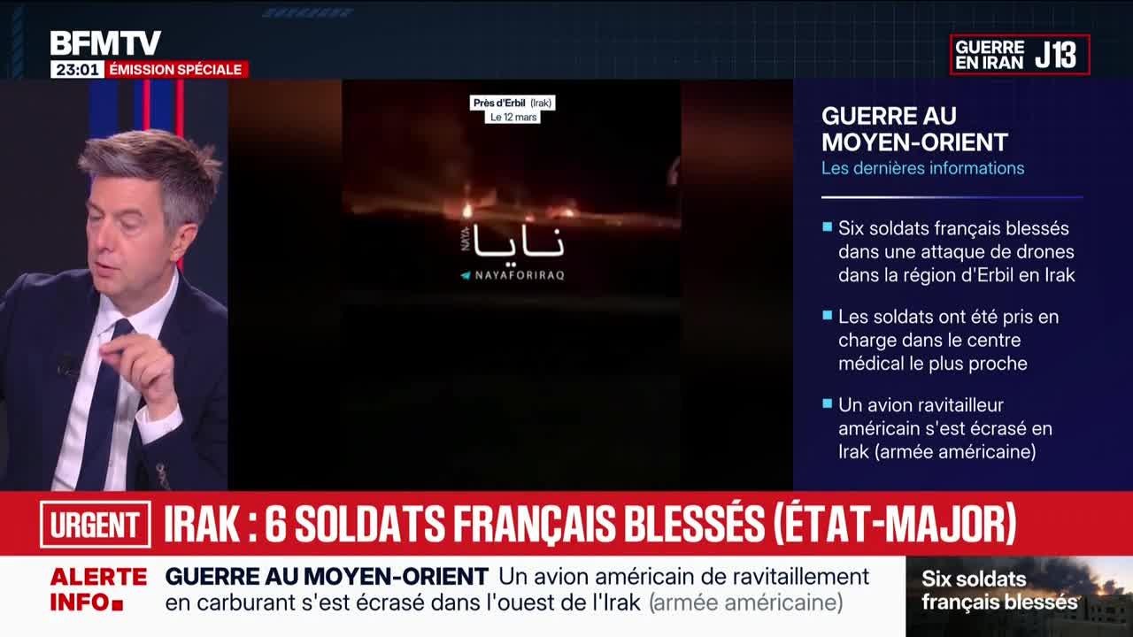 Édition Spéciale - Guerre au Moyen-Orient : Irak, une base française visée, six soldats blessés - 12/03