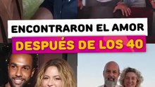 Encontraron el amor después de los 40