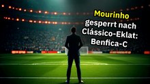 Mourinho gesperrt nach Clássico-Eklat: Benfica-Coach fehlt zwei Spiele!