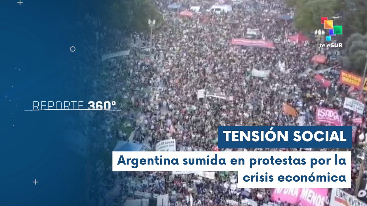 Ola de manifestaciones recorre provincias de Argentina