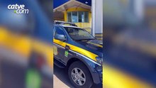 PRF apreende cerca de 10 mil maços de cigarros contrabandeados na PR-280, no Paraná