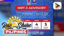 MRT-3, walang byahe sa panahon ng Semana Santa