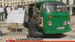 Supporters portugais en route pour l 'euro