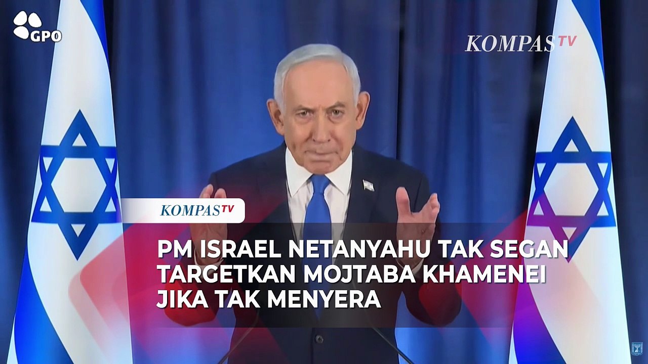 PM Israel Netanyahu Janji Tumpas Mojtaba Khamenei dalam Serangan ke Iran