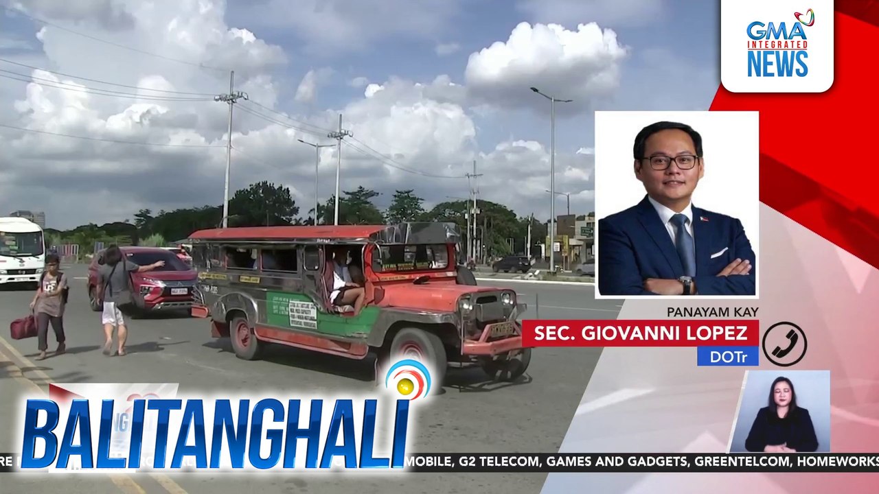 Panayam kay Sec. Giovanni Lopez, DOTr | Balitan...