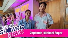 Zephanie, Michael Sager, excited makatrabaho ang 'Born to Shine' seasoned actors | Kapuso Showbiz News