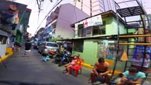 Late Afternoon Along Adelina Street in Manila City in the Philippines