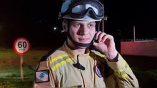 Tenente do Corpo de Bombeiros detalha atendimento a capotamento na BR-467