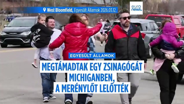 Lelőtték a michigani zsinagóga elleni támadás elkövetőjét