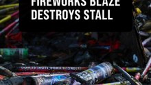 Fire destroys firecracker sales canopy, damages storage cabin in Chukai