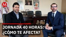 Marath Bolaños explica la reducción de jornada laboral a 40 horas