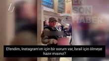 Amerikan askerine İsrail için ölmeye hazır mısın sorusu soruldu