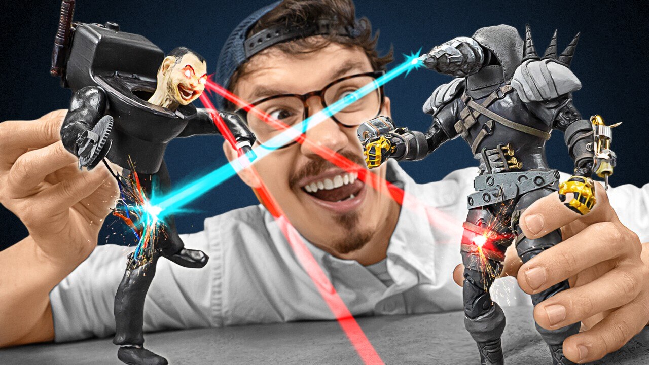 😱 Titan Cameraman Vs Skibidi Toilet – This DIY Battle Got OUT OF CONTROL! 💀⚡